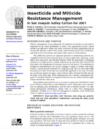 Insecticide and Miticide Resistance Management in SJV Cotton for 2001 cover